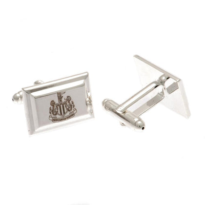 Newcastle United FC Silver Plated Cufflinks Image 1