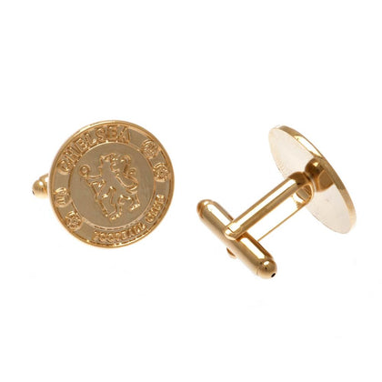 Chelsea FC Gold Plated Cufflinks Image 1
