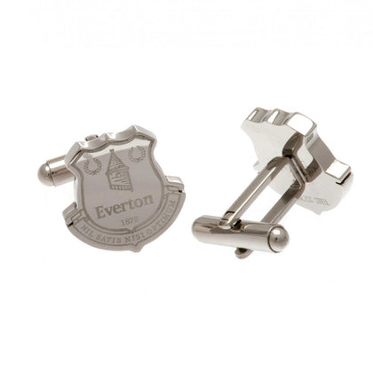 Everton FC Stainless Steel Formed Cufflinks Image 1