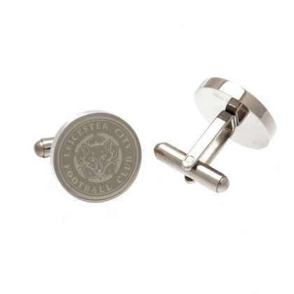 Leicester City FC Stainless Steel Formed Cufflinks Image 1