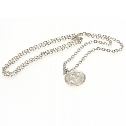 Celtic FC Silver Plated Pendant & Chain Image 1