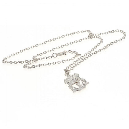 Liverpool FC Silver Plated Pendant & Chain Image 1
