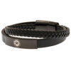 Chelsea FC Black IP Leather Bracelet Image 2