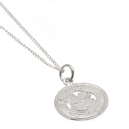 Celtic FC Sterling Silver Pendant & Chain Image 1