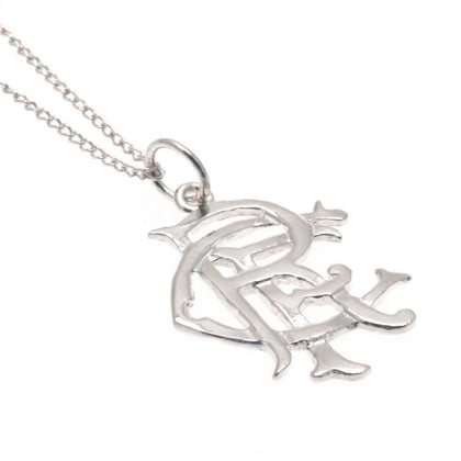 Rangers FC Sterling Silver Pendant & Chain Image 1