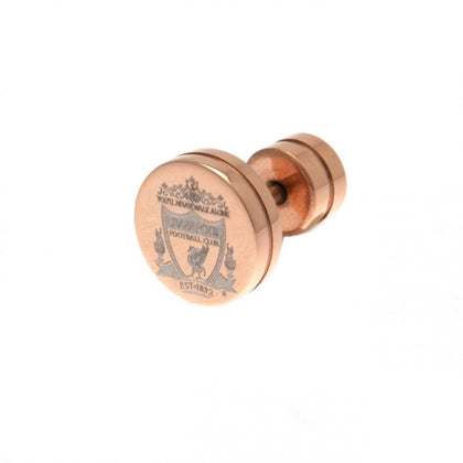 Liverpool FC Rose Gold Plated Earring Image 1