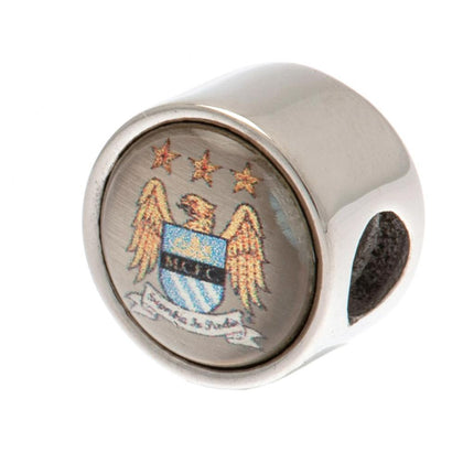 Manchester City FC Stainless Steel Crest Bracelet Charm Image 1