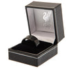 Liverpool FC Stainless Steel Black IP Ring Image 3
