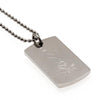 Tottenham Hotspur FC Stainless Steel Engraved Dog Tag & Chain Image 3
