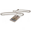 Newcastle United FC Enamel Crest Dog Tag & Chain Image 1