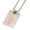 Aston Villa FC Stainless Steel Dog Tag & Chain Image 2