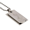 Tottenham Hotspur FC Stainless Steel Double Dog Tag & Chain Image 3