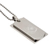 West Ham United FC Stainless Steel Double Dog Tag & Chain Image 3