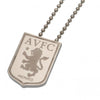 Aston Villa FC Stainless Steel Pendant & Chain Image 2