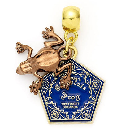 Harry Potter Chocolate Frog Gold Plated Charm Image 1