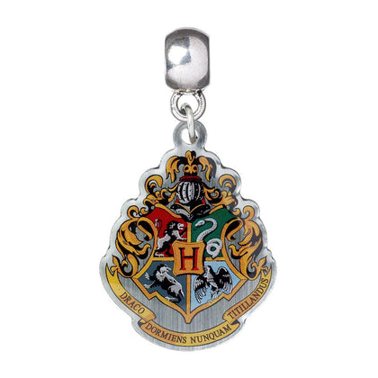 Harry Potter Hogwarts Silver Plated Charm Image 1