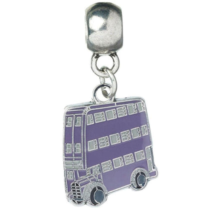 Harry Potter Knight Bus Silver Plated Charm Image 1