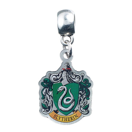 Harry Potter Slytherin Silver Plated Charm Image 1