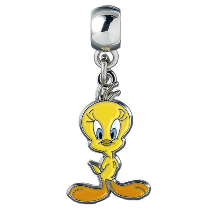 Looney Tunes Tweety Pie Silver Plated Charm Image 1