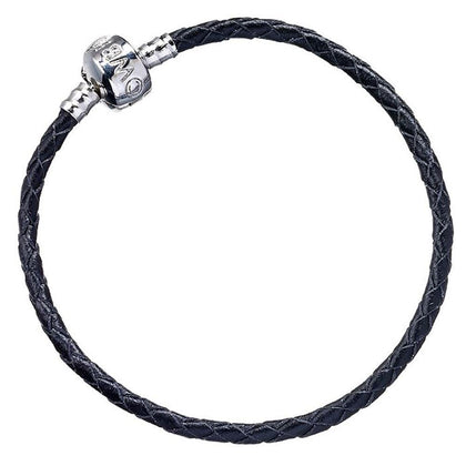Harry Potter Black Leather Charm Bracelet Image 1