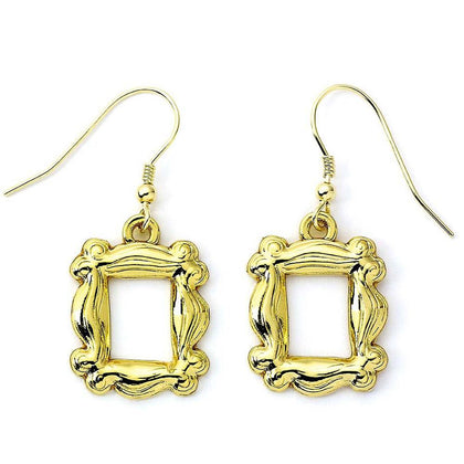 Friends Frame Gold Plated Earrings Image 1