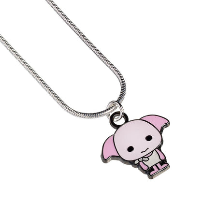 Harry Potter Chibi Dobby Silver Plated Necklace Image 1