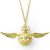 Harry Potter Gold Plated Golden Snitch Watch Necklace Image 2