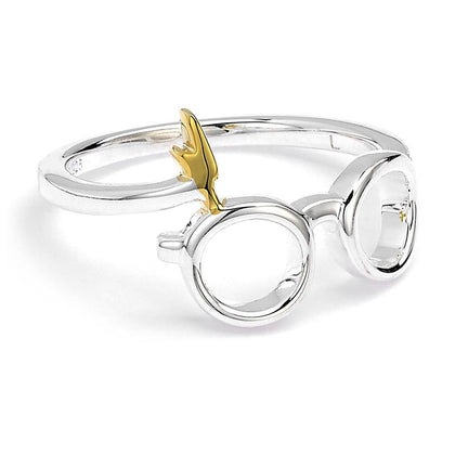 Harry Potter Sterling Silver Glasses Ring Image 1