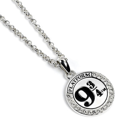 Harry Potter Sterling Silver 9 & 3 Quarters Swarovski Necklace Image 1