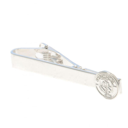 Manchester City FC Silver Plated Tie Slide Image 1