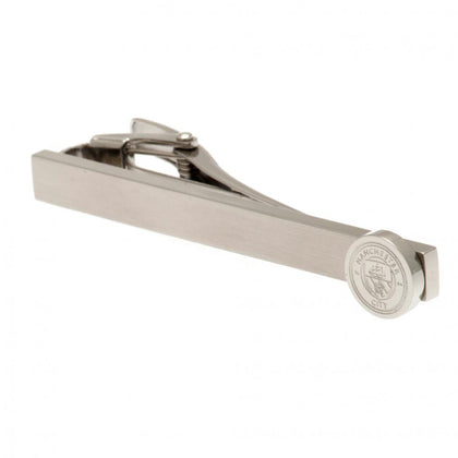 Manchester City FC Stainless Steel Tie Slide Image 1