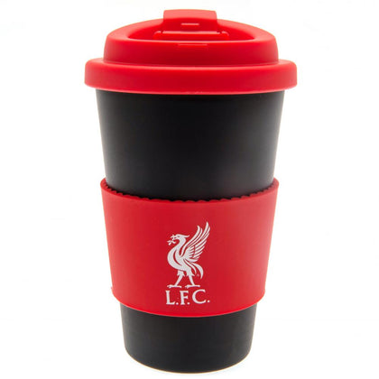 Liverpool FC Silicone Grip Travel Mug Image 1