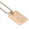 Tottenham Hotspur FC Gold Plated Dog Tag & Chain Image 2