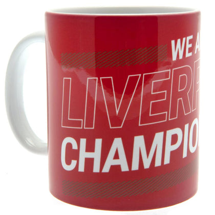Liverpool FC League Champions 19-20 Season Mug Image 1