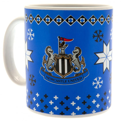 Newcastle United FC Christmas Mug Image 1