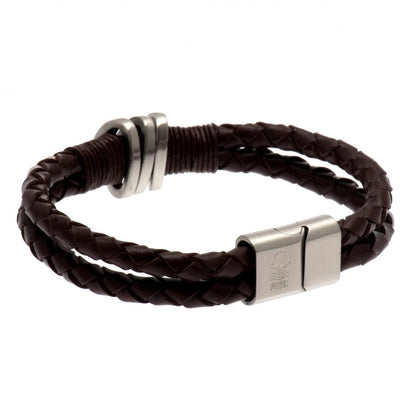 Nottingham Forest FC Leather Bracelet Image 1