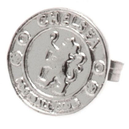 Chelsea FC Sterling Silver Stud Earring Image 1