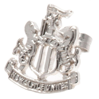 Newcastle United FC Sterling Silver Stud Earring Image 1