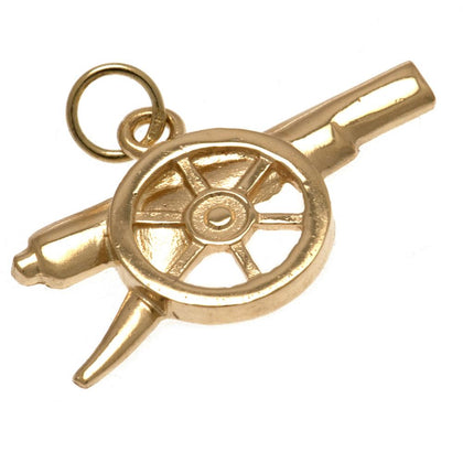 Arsenal FC 9ct Gold Cannon Pendant Image 1