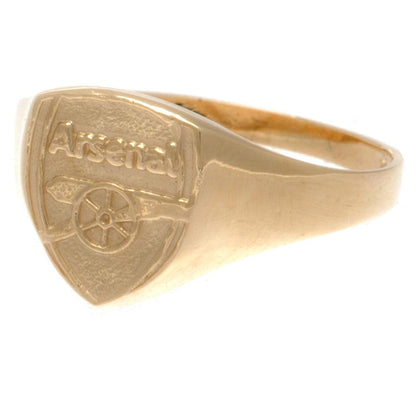 Arsenal FC 9ct Gold Crest Ring Image 1