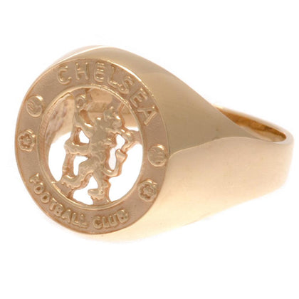 Chelsea FC 9ct Gold Crest Ring Image 1