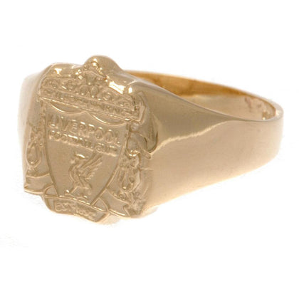 Liverpool FC 9ct Gold Crest Ring Image 1