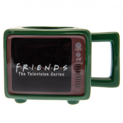 Friends Retro TV Heat Changing 3D Mug Image 1