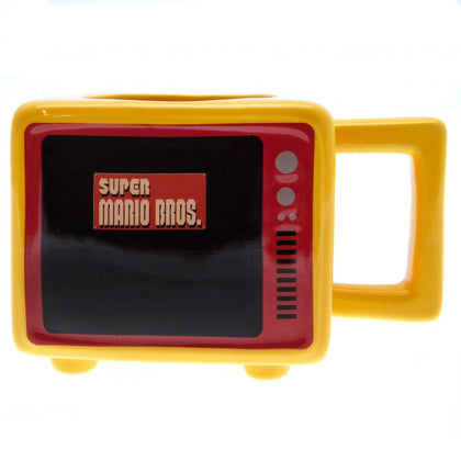 Super Mario Retro TV Heat Changing 3D Mug Image 1