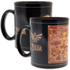 The Legend Of Zelda Map Heat Changing Mug Image 1