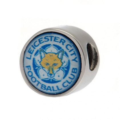 Leicester City FC Stainless Steel Crest Bracelet Charm Image 1
