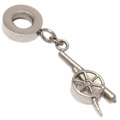 Arsenal FC Stainless Steel Cannon Bracelet Charm Image 1