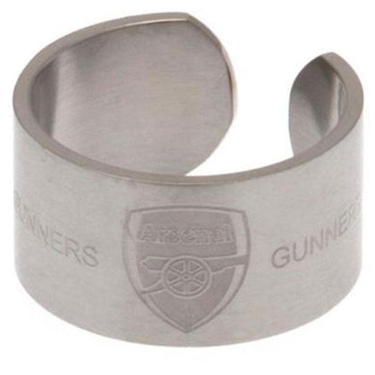 Arsenal FC Stainless Steel Bangle Ring Image 1