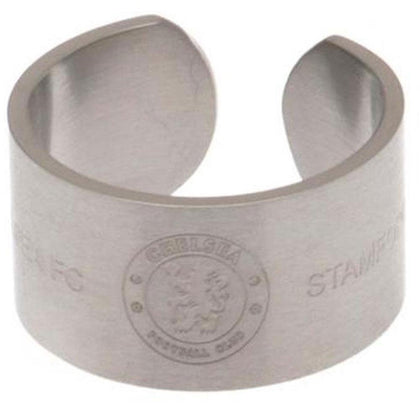 Chelsea FC Stainless Steel Bangle Ring Image 1
