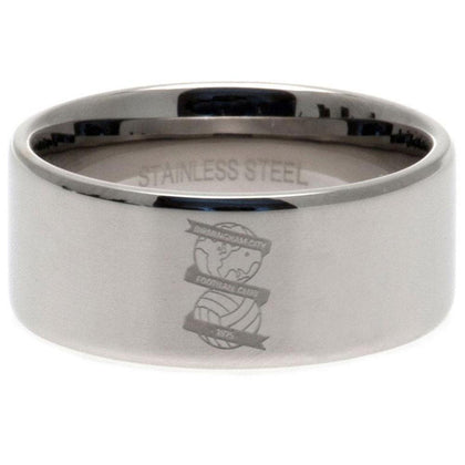 Birmingham City FC Stainless Steel Band Ring Image 1